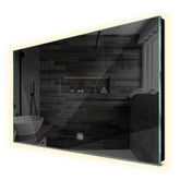 Specchio LED Rettangolare | Pulsante touch | Luce bianca neutra - Reyze Serie Ambient Modello 1