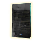 Specchio LED Verticale | Pulsanti touch | Funzione anti-appannamento | Luce bianca neutra - Reyze Serie Ambient Modello 1