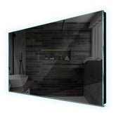 Specchio LED Rettangolare | Controllo tramite interruttore a muro | Luce bianca fredda - Reyze Serie Ambient Modello 1