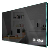 Specchio LED Rettangolare | Controllo tramite interruttore a muro | Luce bianca fredda - Reyze Serie Motivated Modello 6