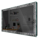 Specchio LED Rettangolare | Controllo tramite interruttore a muro | Luce bianca fredda - Reyze Serie Official Modello 8