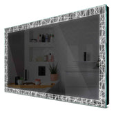 Specchio LED Rettangolare | Controllo tramite interruttore a muro | Luce bianca fredda - Reyze Serie Simetria Modello 1