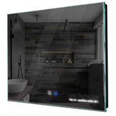 Specchio LED Quadrato | Pulsanti touch | Funzione anti-appannamento | Luce bianca fredda - Reyze Serie Motivated Modello 7