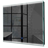 Specchio LED Quadrato | Pulsante touch | Luce bianca fredda - Reyze Serie Edge Modello 8
