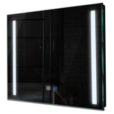 Specchio LED Quadrato | Pulsanti touch | Funzione anti-appannamento | Luce bianca fredda - Reyze Serie Salono Modello 5