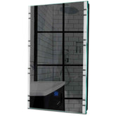 Specchio LED Verticale | Pulsante touch | Luce bianca fredda - Reyze Serie Edge Modello 3
