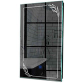 Specchio LED Verticale | Pulsante touch | Luce bianca fredda - Reyze Serie Good Vibes Modello 1