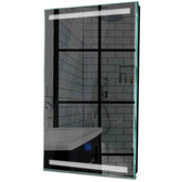 Specchio LED Verticale | Pulsante touch | Luce bianca fredda - Reyze Serie Minimal Modello 8