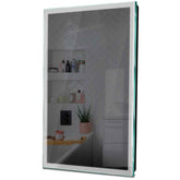 Specchio LED Verticale | Controllo tramite interruttore a muro | Luce bianca fredda - Reyze Serie Edge Modello 1