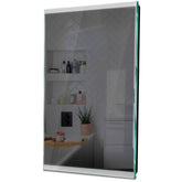 Specchio LED Verticale | Controllo tramite interruttore a muro | Luce bianca fredda - Reyze Serie Edge Modello 8