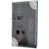 Specchio LED Verticale | Controllo tramite interruttore a muro | Luce bianca fredda - Reyze Serie Good Vibes Modello 7