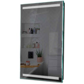 Specchio LED Verticale | Controllo tramite interruttore a muro | Luce bianca fredda - Reyze Serie Minimal Modello 8