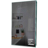 Specchio LED Verticale | Controllo tramite interruttore a muro | Luce bianca fredda - Reyze Serie Motivated Modello 1