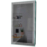 Specchio LED Verticale | Controllo tramite interruttore a muro | Luce bianca fredda - Reyze Serie Official Modello 6