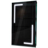 Specchio LED Verticale | Controllo tramite interruttore a muro | Luce bianca fredda - Reyze Serie Salono Modello 3