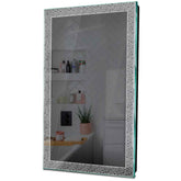 Specchio LED Verticale | Controllo tramite interruttore a muro | Luce bianca fredda - Reyze Serie Simetria Modello 5