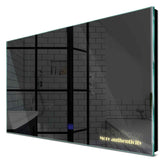 Specchio LED Rettangolare | Pulsante touch | Luce bianca calda - Reyze Serie Motivated Modello 7