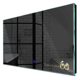 Specchio LED Rettangolare | Pulsante touch | Luce bianca calda - Reyze Serie Motivated Modello 8