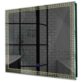 Specchio LED Quadrato | Pulsante touch | Luce bianca calda - Reyze Serie Official Modello 4