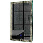 Specchio LED Verticale | Pulsante touch | Luce bianca calda - Reyze Serie Official Modello 2