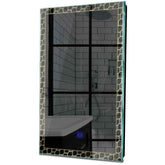 Specchio LED Verticale | Pulsante touch | Luce bianca calda - Reyze Serie Official Modello 7