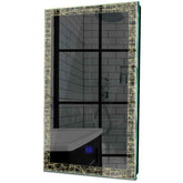 Specchio LED Verticale | Pulsante touch | Luce bianca calda - Reyze Serie Simetria Modello 1