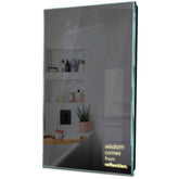 Specchio LED Verticale | Controllo tramite interruttore a muro | Luce bianca calda - Reyze Serie Motivated Modello 1