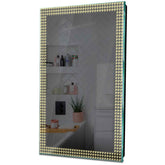 Specchio LED Verticale | Controllo tramite interruttore a muro | Luce bianca calda - Reyze Serie Official Modello 6