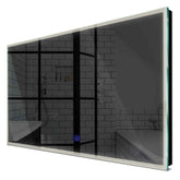 Specchio LED Rettangolare | Pulsante touch | Luce bianca neutra - Reyze Serie Edge Modello 1