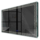 Specchio LED Rettangolare | Pulsante touch | Luce bianca neutra - Reyze Serie Official Modello 7
