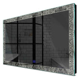 Specchio LED Rettangolare | Pulsante touch | Luce bianca neutra - Reyze Serie Official Modello 8