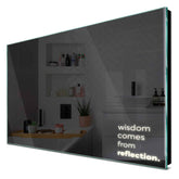 Specchio LED Rettangolare | Controllo tramite interruttore a muro | Luce bianca neutra - Reyze Serie Motivated Modello 1