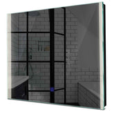 Specchio LED Quadrato | Pulsante touch | Luce bianca neutra - Reyze Serie Edge Modello 7