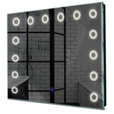 Specchio LED Quadrato | Pulsante touch | Luce bianca neutra - Reyze Serie Minimal Modello 4