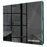 Specchio LED Quadrato | Pulsante touch | Luce bianca neutra - Reyze Serie Motivated Modello 7