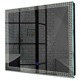 Specchio LED Quadrato | Pulsante touch | Luce bianca neutra - Reyze Serie Official Modello 4