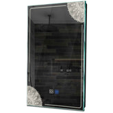 Specchio LED Verticale | Pulsanti touch | Funzione anti-appannamento | Luce bianca neutra - Reyze Serie Good Vibes Modello 7