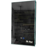 Specchio LED Verticale | Pulsanti touch | Funzione anti-appannamento | Luce bianca neutra - Reyze Serie Motivated Modello 6