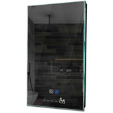 Specchio LED Verticale | Pulsanti touch | Funzione anti-appannamento | Luce bianca neutra - Reyze Serie Motivated Modello 8