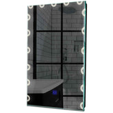 Specchio LED Verticale | Pulsante touch | Luce bianca neutra - Reyze Serie Edge Modello 4