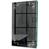 Specchio LED Verticale | Pulsante touch | Luce bianca neutra - Reyze Serie Good Vibes Modello 5