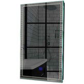 Specchio LED Verticale | Pulsante touch | Luce bianca neutra - Reyze Serie Official Modello 5