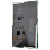 Specchio LED Verticale | Controllo tramite interruttore a muro | Luce bianca neutra - Reyze Serie Edge Modello 2