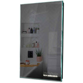 Specchio LED Verticale | Controllo tramite interruttore a muro | Luce bianca neutra - Reyze Serie Motivated Modello 7