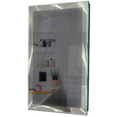 Specchio LED Verticale | Controllo tramite interruttore a muro | Luce bianca neutra - Reyze Serie Simetria Modello 2