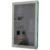 Specchio LED Verticale | Controllo tramite interruttore a muro | Luce bianca neutra - Reyze Serie Simetria Modello 4