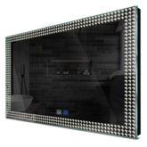 Specchio LED Rettangolare | Pulsanti touch | Funzione anti-appannamento | Luce bianca neutra - Reyze Serie Official Modello 6