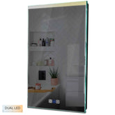 Specchio LED Verticale | Pulsanti touch | Funzione anti-appannamento | Temperatura di colore regolabile - Reyze Serie Edge Modello 5