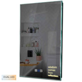 Specchio LED Verticale | Pulsanti touch | Funzione anti-appannamento | Temperatura di colore regolabile - Reyze Serie Motivated Modello 1