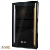 Specchio LED Verticale | Pulsanti touch | Funzione anti-appannamento | Temperatura di colore regolabile - Reyze Serie Salono Modello 8
